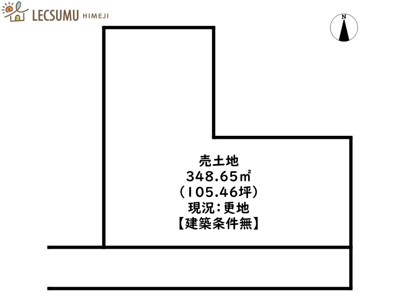 姫路市玉手３丁目／売土地の土地図