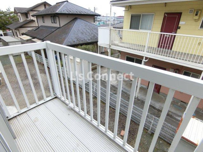 【バルコニー】 | ひより台インプスＢ棟 | ２階のお部屋で洗濯物もたくさん干せます。