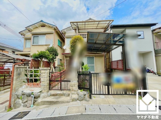 宇治市広野町宮谷の売地の外観