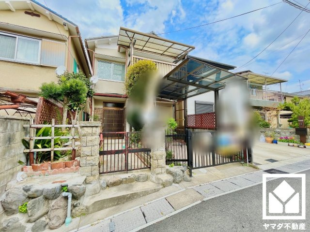 宇治市広野町宮谷の売地の外観