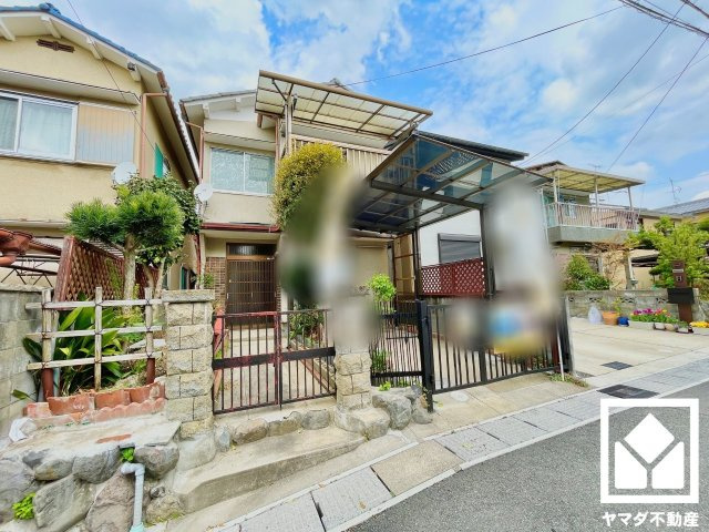 宇治市広野町宮谷の売地の外観