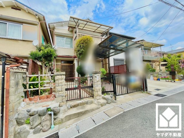 宇治市広野町宮谷の売地の外観