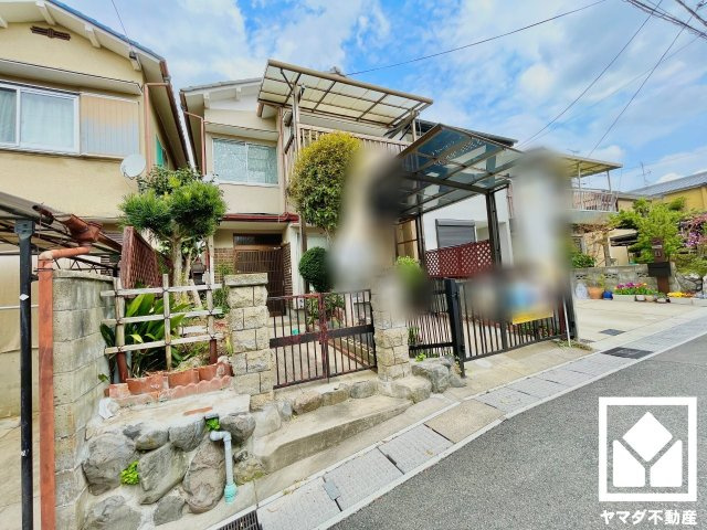 宇治市広野町宮谷の売地の外観