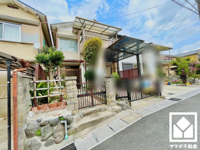 宇治市広野町宮谷の売地の外観
