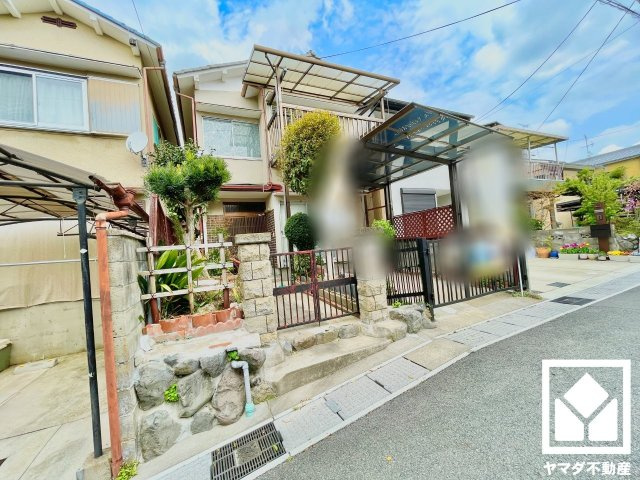 宇治市広野町宮谷の売地の外観