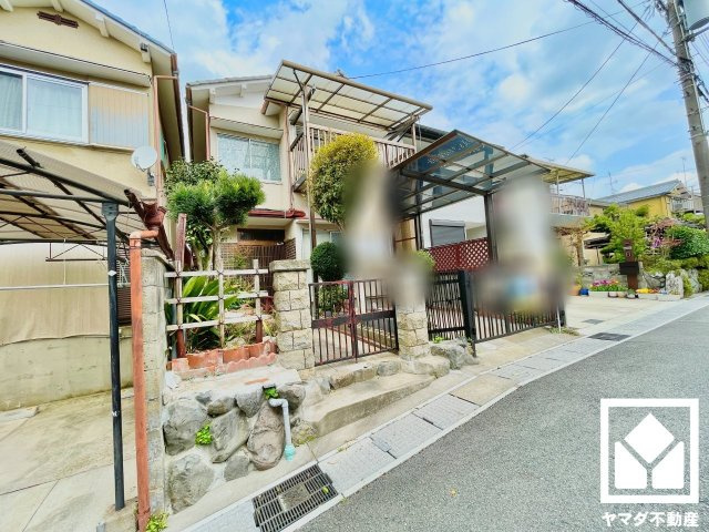 宇治市広野町宮谷の売地の外観