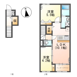 【間取り】 | （仮）間々田新築アパート