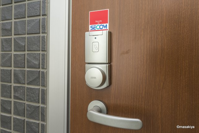 リサイア稲田のエントランス