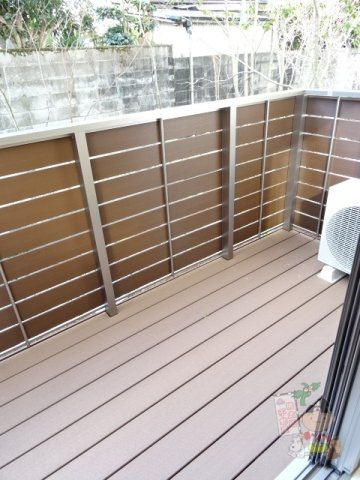 グランヘリテージのバルコニー