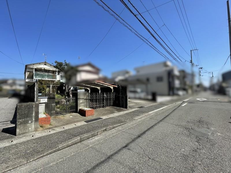 上町5丁目　建築条件なし　売土地の外観