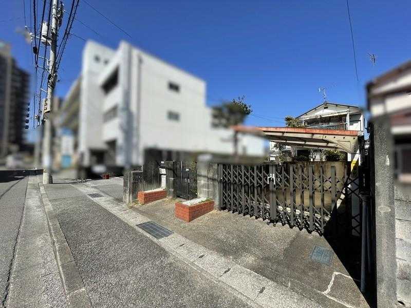 上町5丁目　建築条件なし　売土地の土地図