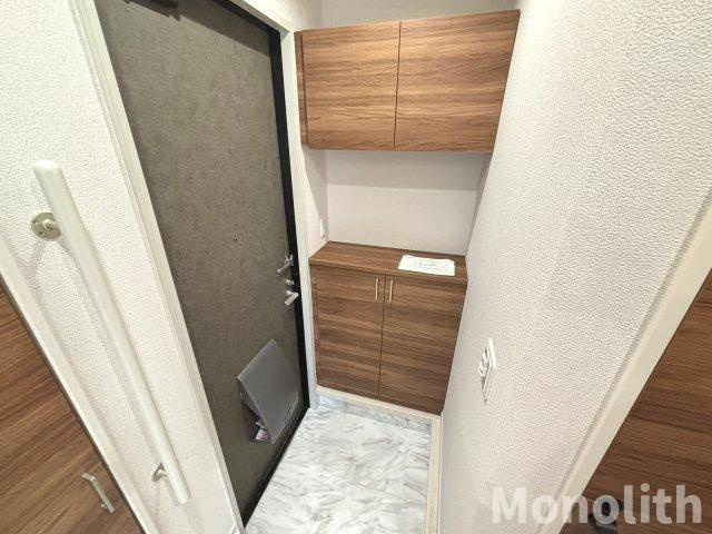 サンライフ和気Cの玄関