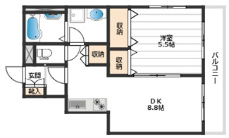 【間取り】 | COMFORT　DURA