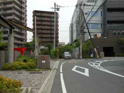【周辺】 | 東急ドエル・アルス江坂 | 前面道路