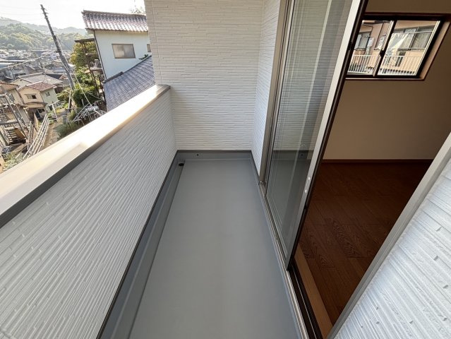 安芸区矢野東４丁目のバルコニー
