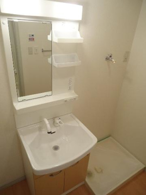 【洗面所】 | メゾンミルキーウェイⅡ | 洗髪洗面化粧台