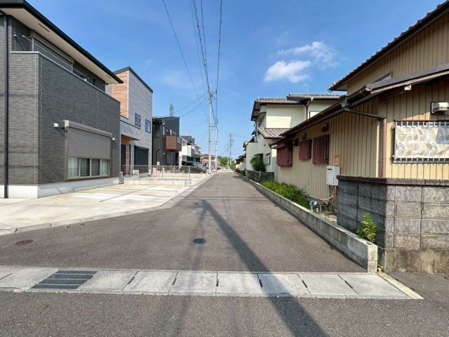 リーブルガーデン　一宮市今伊勢町馬寄第3　全1区画分譲の前面道路含む現地写真|■前面道路　■ヤマダ不動産　株式会社リライフ　
■夢のマイホーム購入をフルサポートします！