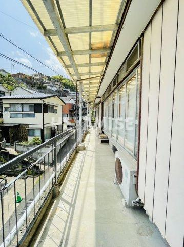 岩見町戸建の庭