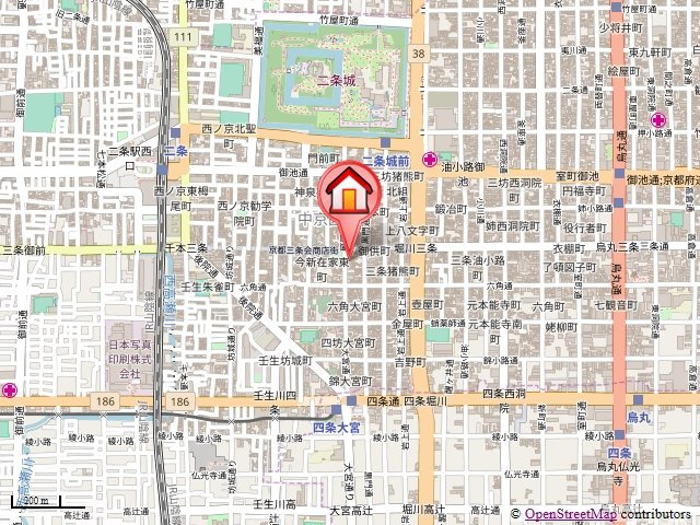 フレグランス大宮の地図