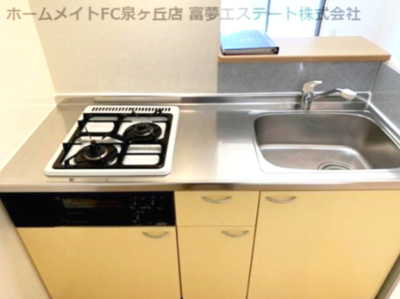 【キッチン】 | 新ハイツウグイスB棟 | ※イメージ　同物件別号室の写真