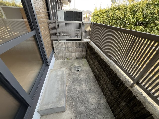 プランドール中広のバルコニー