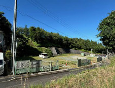 大津市若葉台の事業用地の外観