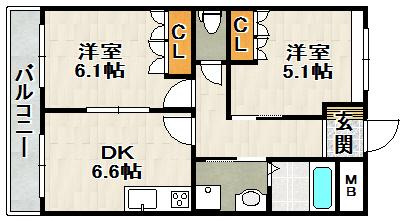 ラークハイムの間取り