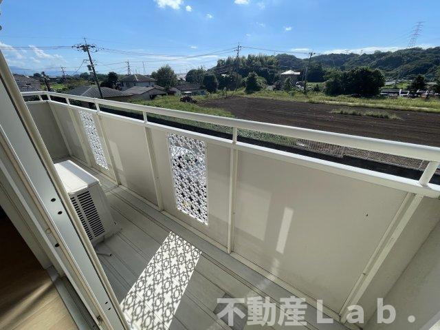 パークヒル　A棟のバルコニー