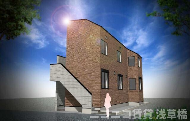 foret bleueの外観パース