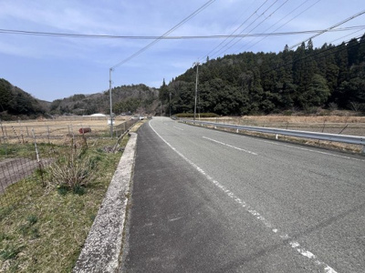 【前面道路含む現地写真】 | 丹波篠山市立金　土地1