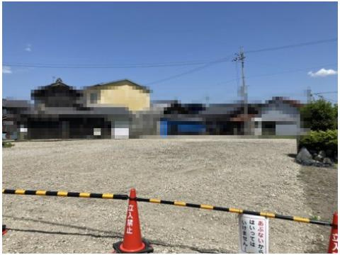 高島市新旭町藁園1142,1143,1054-2,1053　売土地の外観