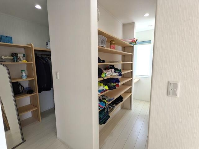 西村山郡河北町谷地所岡2丁目の収納|便利な収納スペースです