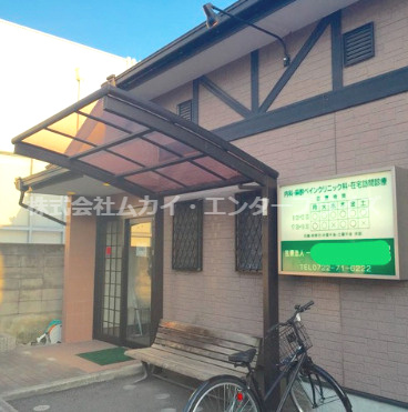 高石市取石1丁目　貸店舗のエントランス|毎日通るエントランスはこのようになっています