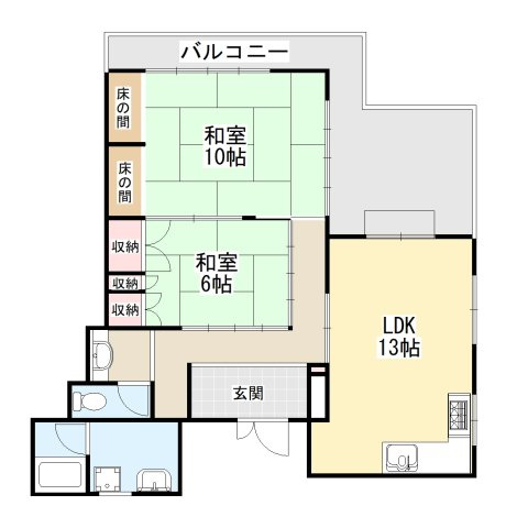 信永ビルの間取り