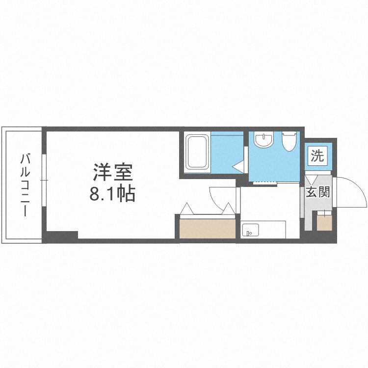 City Lux Nambaの間取り