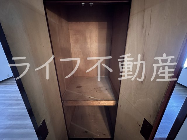 石賀ハイムの収納|大きなスペースがあり、収納には困りません