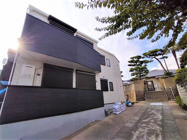 神戸市須磨区桜木町１丁目のアパートの外観