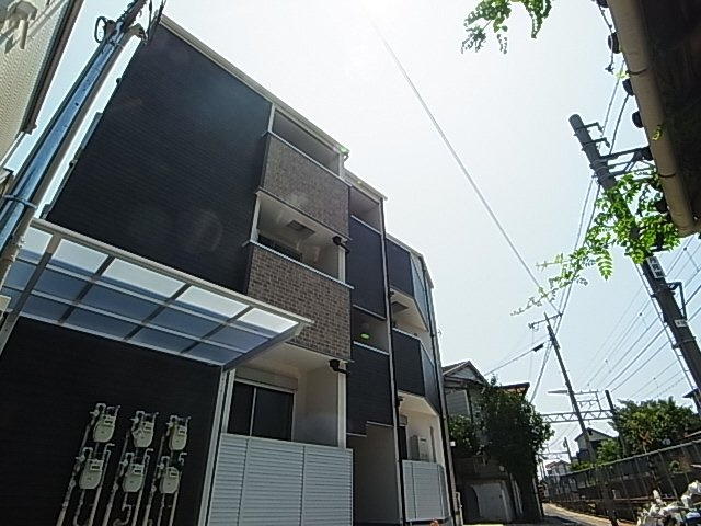 神戸市須磨区北町３丁目のアパートの外観