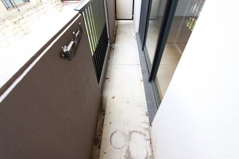 グランソシエ黒髪Ⅱのバルコニー