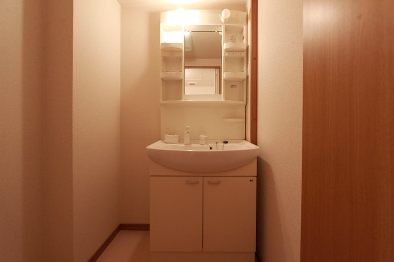 グランソシエ黒髪Ⅱの独立洗面台