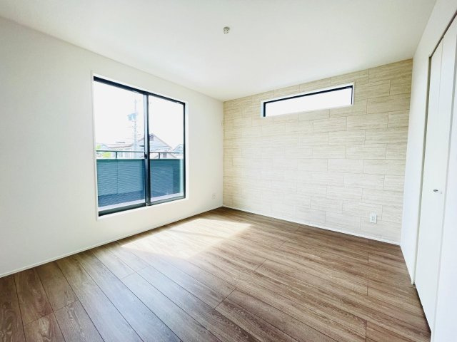 豊田市野見山町　新築分譲住宅　全2棟　1号棟の洋室|居室は、収納つきで子ども部屋や寝室など多彩な用途の利用ができます♪