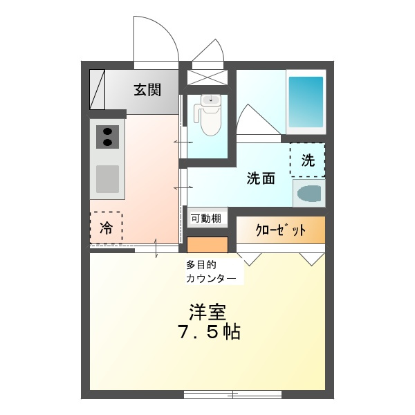 リベルテ広の間取り