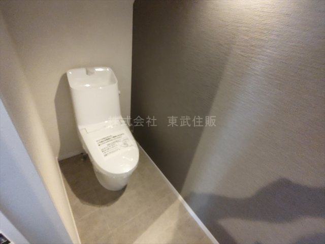 【トイレ】 | 川越市的場　全１棟 | 落ち着いたトイレです