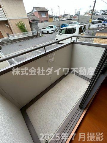 COZYCOURT東岡崎のバルコニー