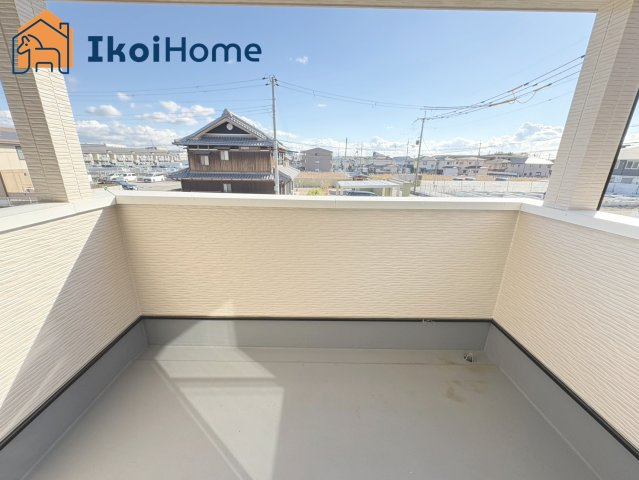 神戸市西区玉津町出合　中古戸建のバルコニー|【ホームページに現地動画掲載中】●年中無休：当日予約可●インナーバルコニーで急な雨も安心です。