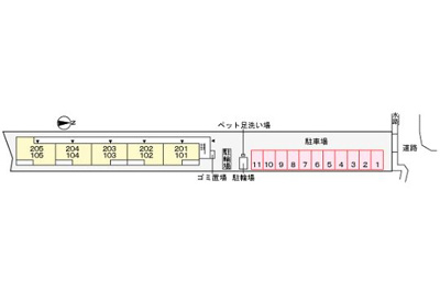 【区画図】 | glanz CLKⅡ