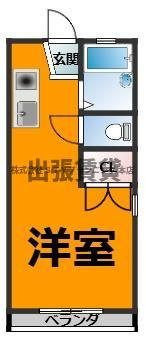 仲介手数料０円！ケントハウスの間取り