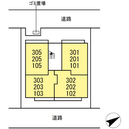 ウィステリアの区画図