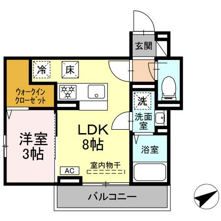 ウィステリアの間取り