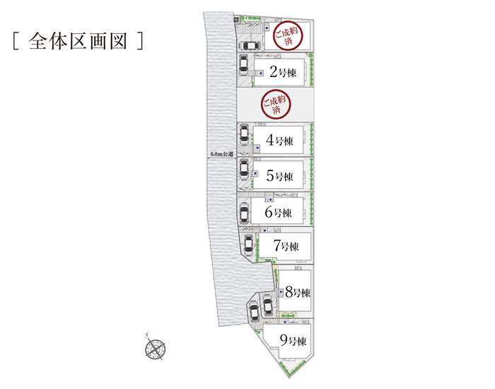 練馬区関町南2丁目　星降る屋上テラス　大型ハイグレード邸宅の区画図
